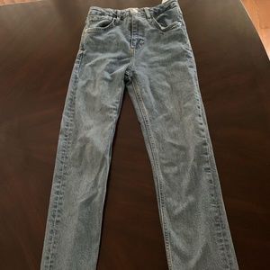 zara straight leg pants